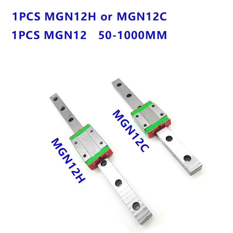 Linear Rail Mgn12H Set - 12 ミリメートルリニアガイド MGN12 レール 100 150