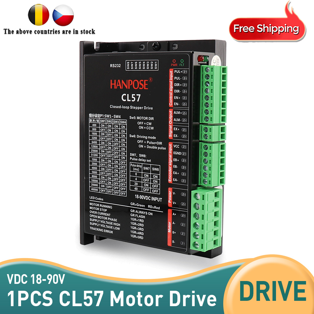 Closed Loop Stepper Motor Nema 17 - CL57 クローズドループステップサーボドライバー NEMA17 NEMA23 CNC コントローラードライバー用