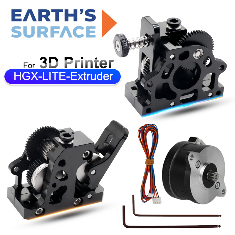 HGX LITE デュアルギア硬鋼減速エクストルーダー高速モ - Direct Drive Dual Gear Extruder High Speed のレビューと価格
