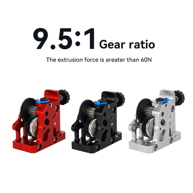 HGX LITE デュアルギア硬鋼減速エクストルーダー高速モ - Direct Drive Dual Gear Extruder High Speed のレビューと価格