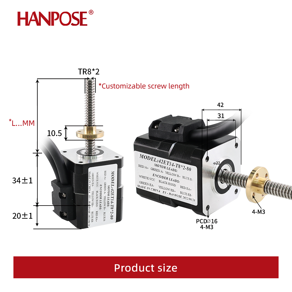 NEMA17 クローズドループスクリューモーター 2A 0. - Closed Loop Stepper Motor Nema 17 のレビューと価格