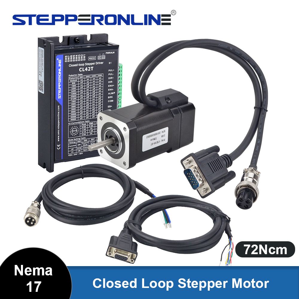 STEPPERONLINE TP シリーズ Nema 17  - Closed Loop Stepper Motor Nema 17 のレビューと価格