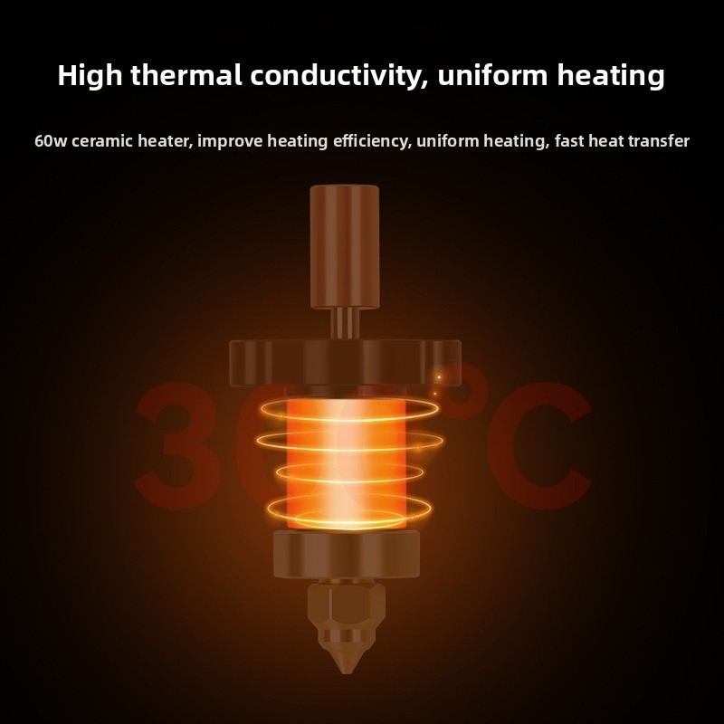 クリエイティブ 3D 印刷アクセサリー K1/max プリン - High Flow Ceramic Hotend のレビューと価格