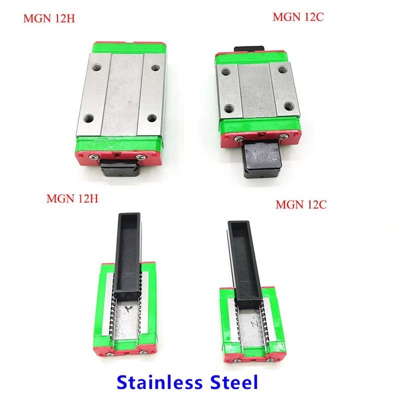 12 ミリメートルリニアガイド MGN12 レール 100  - Linear Rail Mgn12H Set のレビューと価格