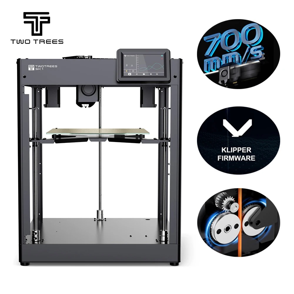 Twotrees SK1 高速3Dプリンター 高速印刷 ダイ - Corexy 3D Printer Kit のレビューと価格
